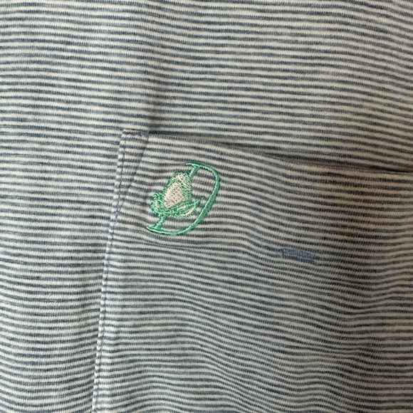 B Draddy Men’s Golf Short Sleeve Striped Polo Size XXL - Picture 3 of 5